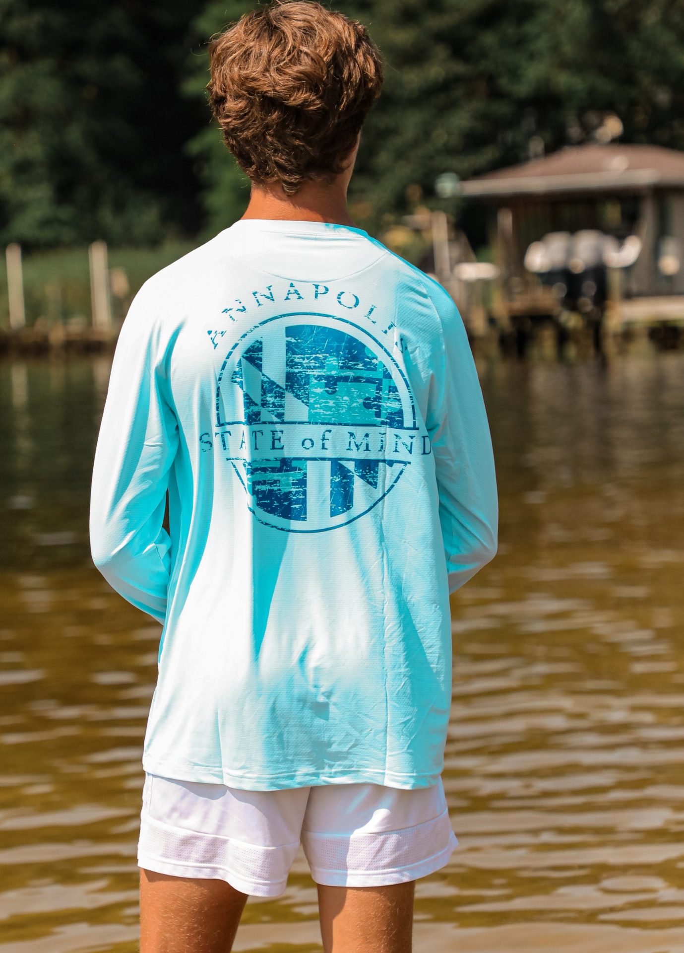 State of Mind Long Sleeve UFP50 in Sky Blue – Contender Sports Apparel